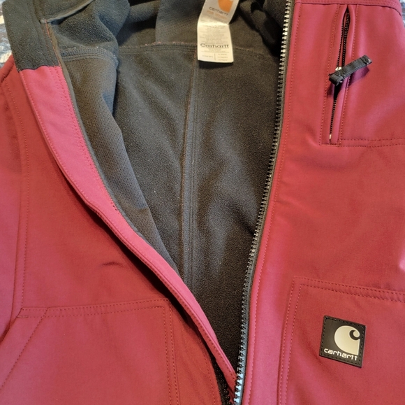 Womens XL Carharrtt Vest Burgundy - Picture 9 of 9